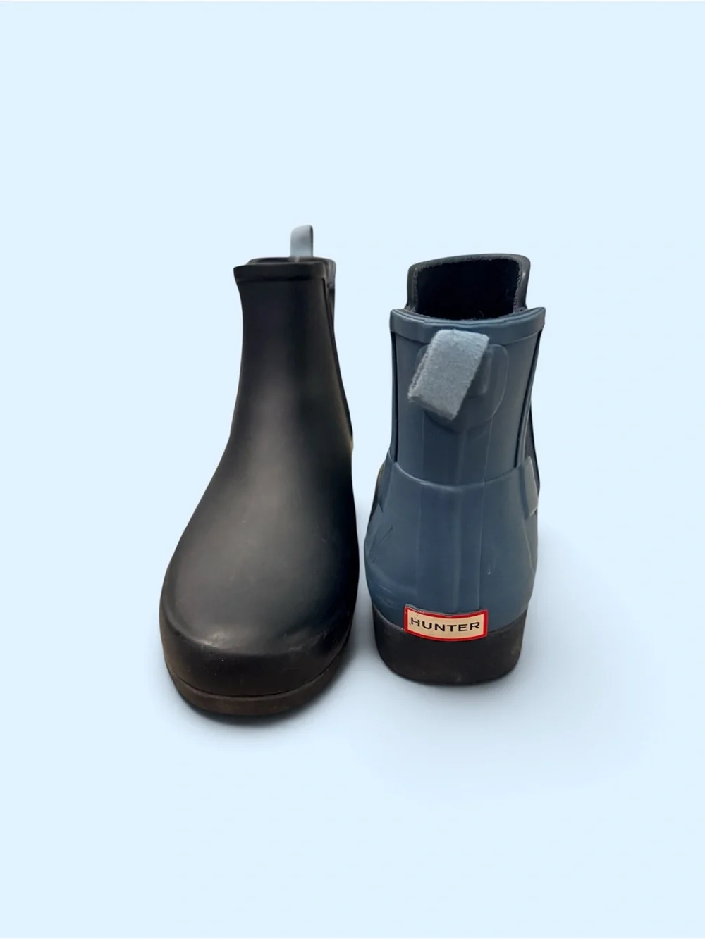 Hunter Chelsea Rain Boots two tone waterproof collegiate fall flannel activewear
